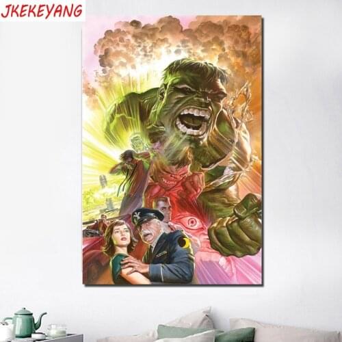 5D DIY square/round Diamond painting Hulk Cross Stitch Diamond Embroidery Pattern Rhinestone J2112