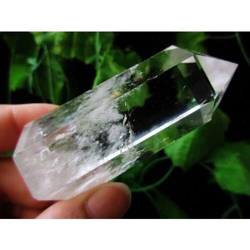 7CM Natural Clear Quartz Crystal Single Terminated Wand Points Healing