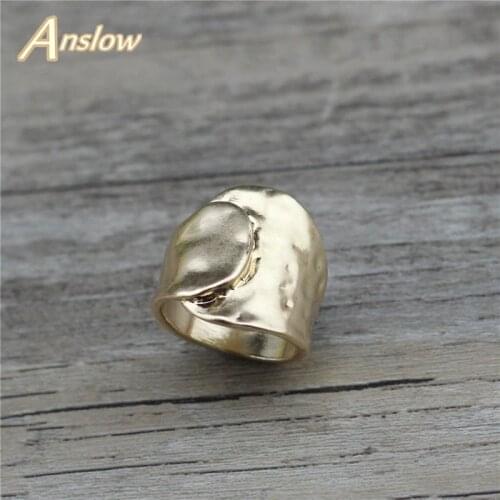 ANSLOW Women's Gold Rings