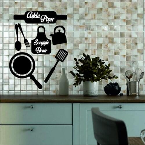 Black Roller Apron Kitchen Ornament