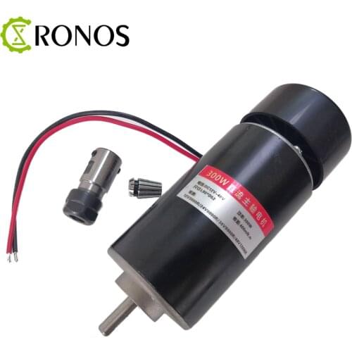 0.3kw Air Cooled Spindle ER11 Chuck CNC 300W Spindle Motor + 52mm Clamps For DIY CNC