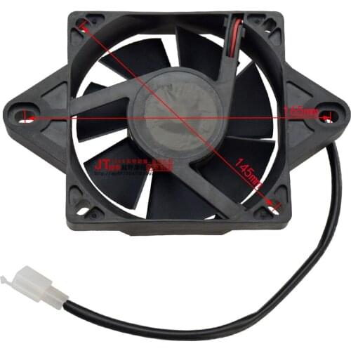 Electric ATV Radiator Cooling Fan Radiator Cooling Fans for CRF YZF KXF RMZ KLX DRZ Quad ATV Go Kart Buggy Motocross