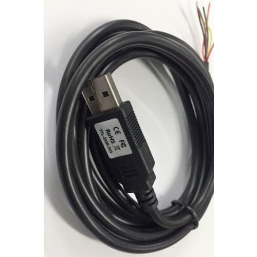 TTL-232R-3V3 Cable,USB to TTL Serial Converter Cable,FTDI USB TTL Cable usb to serial ttl converter cable with Win 10 Support
