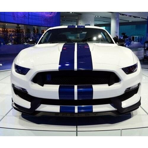 Suit For 2013-16 Mustang Front Bar with Light Rear Lip Skirt Mondeo Big Encircle