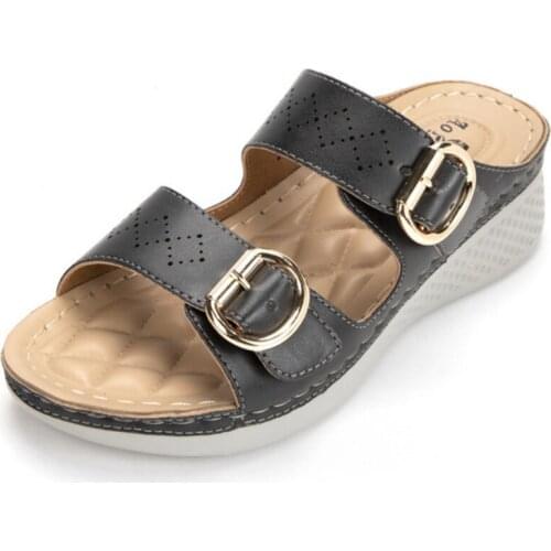 Hot Summer Sandals Women Wedges Shoes Woman Slipper Flip Flop Chaussures Femme Ladies Platform Sandals Sandalia Feminina WSH4083