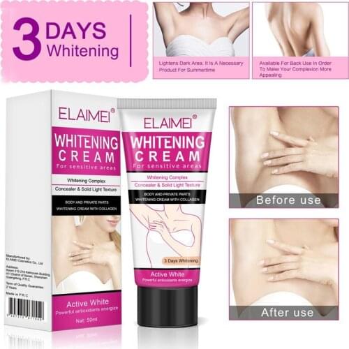 Newest Underarm Whitening Cream Armpit Whitening Cream Legs Knees Private Parts Body Whitening Cream Korean Cosmetics Skin Care