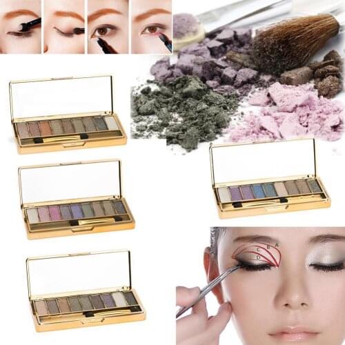 9 Colors Fashion Eyeshadow Palette Matte Eyeshadow Palette Glitter Dropshipping Makeup Eye Nude Cosmetics Shadow Makeup Set X1Z0