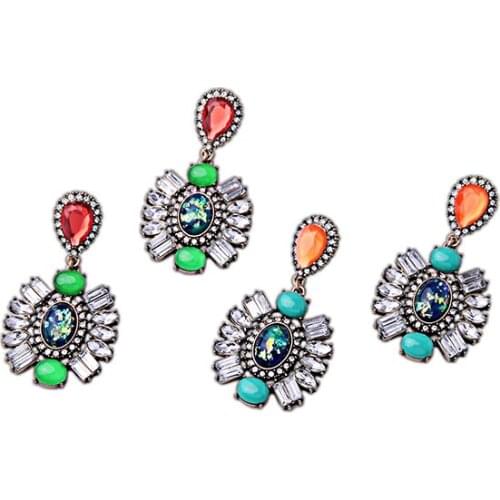 Bulk Price Hot Selling New Earrings Factory Direct Sale Different Colors Handmade Women Earrings Stud Fine Bijoux