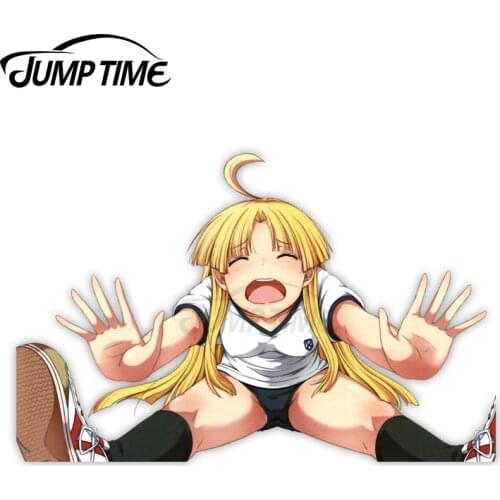 Jump Time Argento Asia 8.4 Anime Sexy Girl Vinyl Decal Window Car stickers