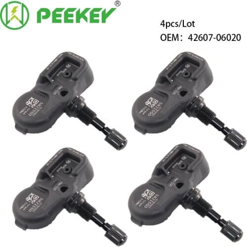 PEEKEY 4260706020 Tire Pressure Sensor Monitoring System TPMS PMV-C010 For Toyota Camry Corolla Prius Lexus RX 42607-06020