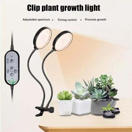 Sunlight Full Spectrum Clip Grow Light Green Plant Greenhouse Growbox Seeds Garden Indoor Flower COB Cultivo Quantum Board Luces