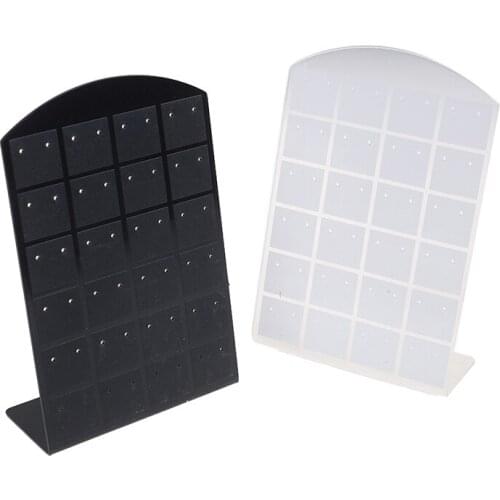 1Pcs 48 Hole 24 Pairs Earrings Display Stand Earring Display Stand Or Convenient Jewelry Holder Show Case Tool