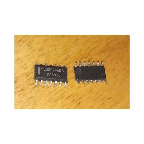 1pcs/lot MC33074ADR2G MC33074AD MC33074ADG MC33074 SOP-14 In Stock