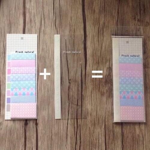 20pack/lot Multiple pattern design index notes Multipurpose sticky notes bookmark wholesale