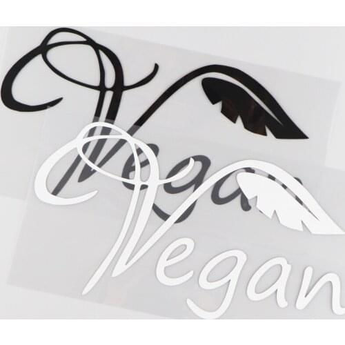 25.4CM*12.9CM Vegan Decorate Bumper Car Sticker Vinyl Decal Accessories
