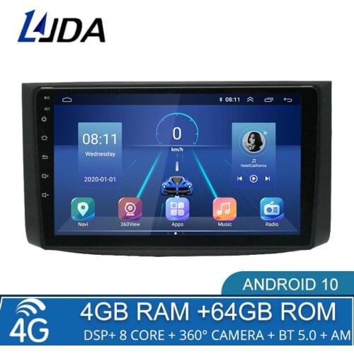 4G+64G DSP Android 10 Car Multimedia Player For Chevrolet Aveo Lova Captival Epica 2006-2019 2 Din Radio no dvd GPS Stereo WiFi