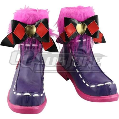 Anime Cosplay Shoes Boots THE IDOLM@STER CINDERELLA GIRLS Ichihara Nina Christmas Halloween Free ship ACS-1256