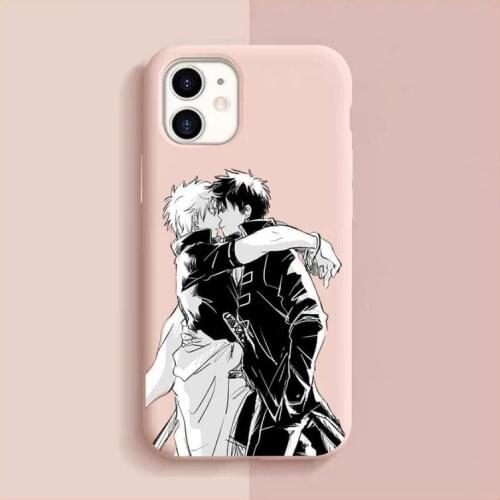 MaiYaCa Cute Japan Anime GINTAMA Phone Case for iphone 11 12 mini pro max 7 8 plus 6 6s x xs max xr coque