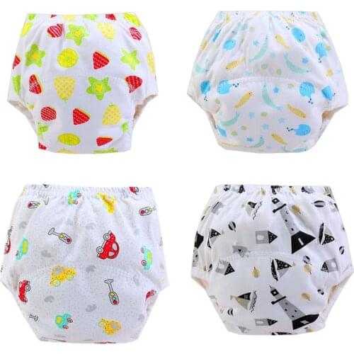 10pcs/lot Baby Nappy Training Pants/Newborn Cloth Diaperwashable Diapers