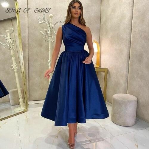 ICCLEK Womens One Shoulder Cocktail Dresses