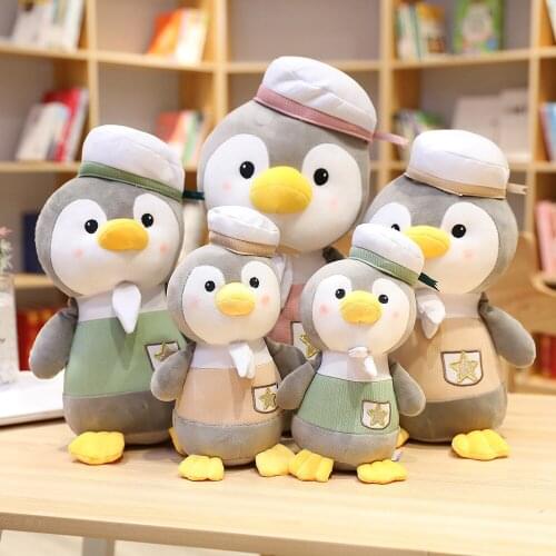 Kawaii Little Penguin Soft Stuffed Animals Plush Toys Kawaii Kids Cute Plushie Doll Girls Children Birthday Gift 2021 new