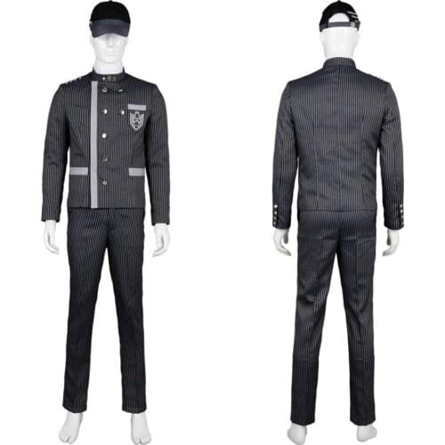 Danganronpa V3 Killing Harmony Saihara Shuichi Cosplay Costume Super Detective Adult Saihara Shuichi Cosplay Halloween Costume