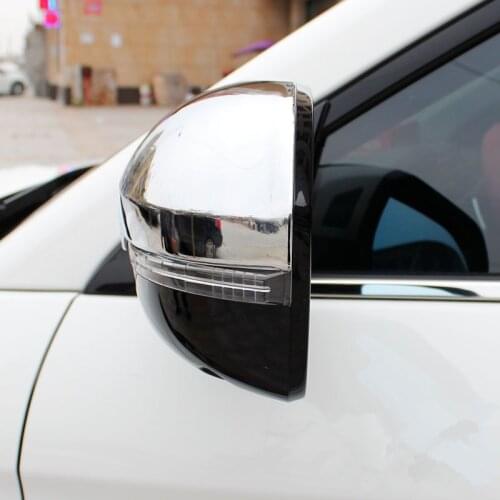 2PCS ABS Chrome Rearview mirror cover for HAVAL H6 COUPE 2015 wing mirror Plastic electroplating Car-Styling Accessories Trim