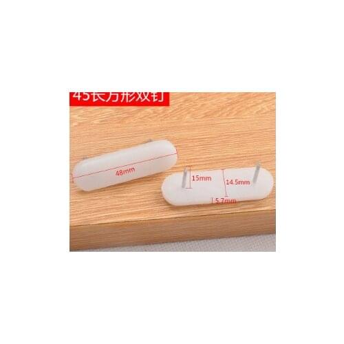 Furniture accessories Fasteners plastic nylon moistureproof anti slippery cabinet 48mm