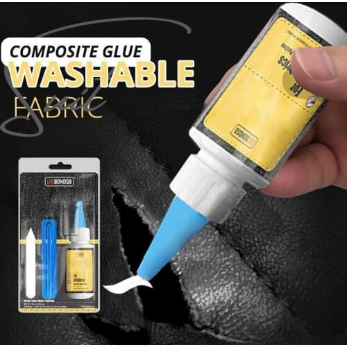 Washable Fabric Composite Glue Suit Liquid Glue Instant Fabric Leather Fast Drying Glue Liquid Sewing Supplies Universal Glue