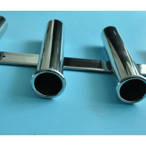 4 Link Tube Wall-mounted Pod Rack for Marine Boat Yachts Side Slide Mounting Ship Hardware Accessories Sturdy Strong G32A