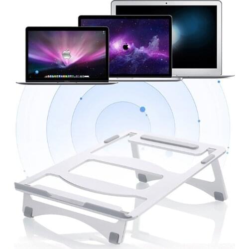 Desktop aluminum laptop stand computer cooling stand adjustable height computer stand