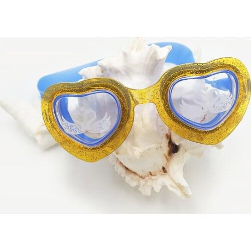 New Adjustable Cute Children Waterproof Swim Goggles Silicone Anti Fog UV Pool Diving Swimming Glasses Colorful Eyewear Kid Gift