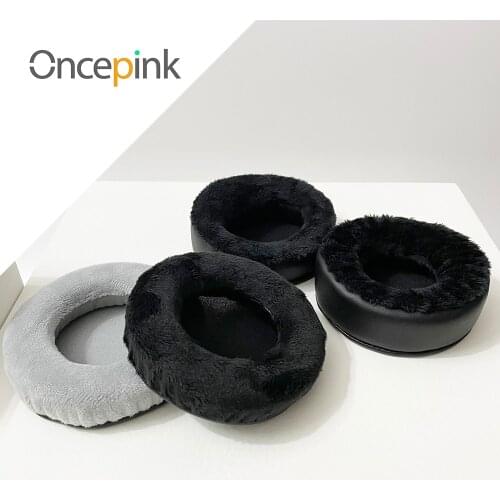 Oncepink Replacement EarPads For Sony MDR-XD150 MDR-XD200 Headphone Thicken Velvet Ear Cover Repair Parts Earphones Accessories