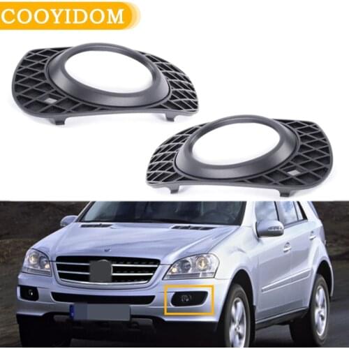 Front Bumper Fog Light Cover Cap Fog Light Frame cover trim For Mercedes Benz W164 ML320 ML350 2006-2008 1648260124 1648260124