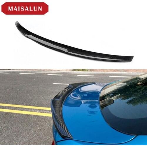 Suitable For the Rear Spoiler of Bmw 4 Series F36 M4 Type Carbon Fiber Tail Fixed Wing Car
