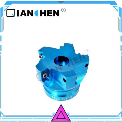 Qian Chen New HSR50-22T4 HSR63-22T5 indexable face mill,Shoulder Face Mill Head CNC Milling Cutter,milling cutter tools APMT1604