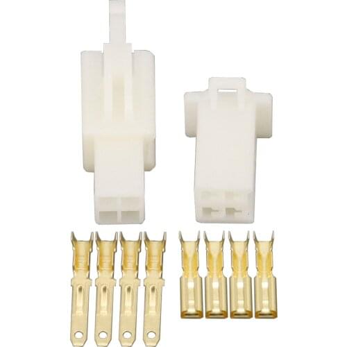 2.8-4 Pin/way DJ7041A-2.8-11/21 Electrical Wire Connectors Plug Male and female Automobile Adapter Connector