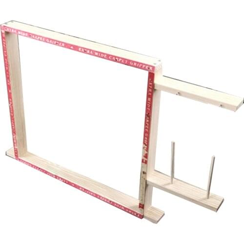 Tufting Frame Carpet Weaving Gun Rack DIY
