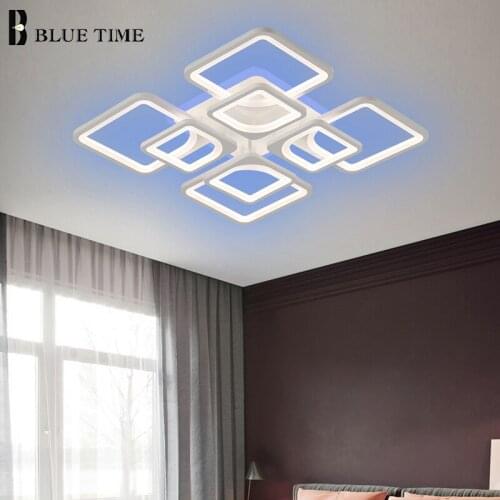 Led Ceiling Light Square Modern Home Chandelier Ceiling Lamp for Bedroom Living room Dining room Kitchen 110v 220v Led Lustres