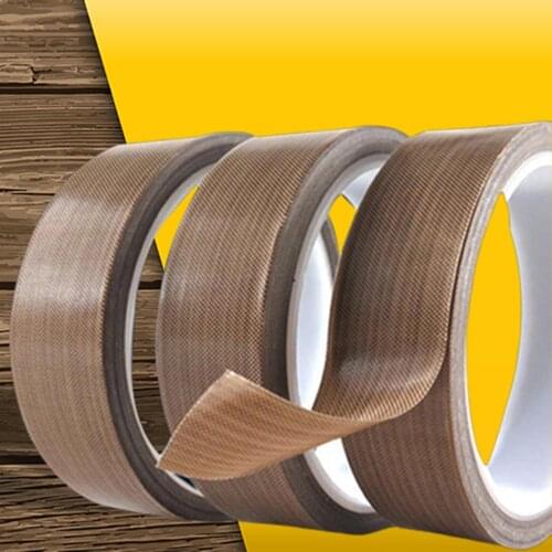 Seal Tape Strong Stickness Heat Resistant 0.13mm Insulation Vacuum Sealing Machine Adhesive PTFE Tape for Impulse Sealer