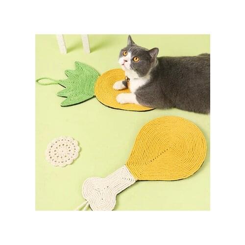 Cat Pet Products Cat Scratching Mat Sisal Rope Claw Grinding Mat Cat Scratching Board Cat Toys