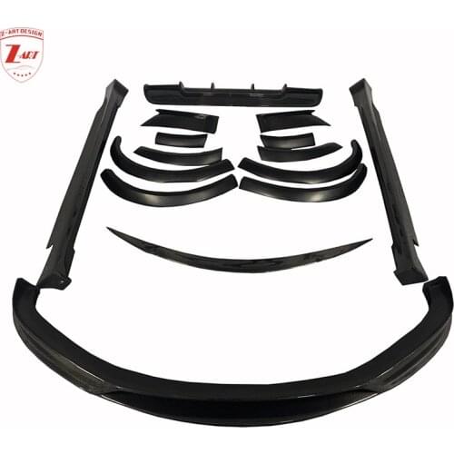 Z-ART Carbon fiber aerokit for model S carbon fiber wide body kit for Tesla Model S carbon fiber tuning kit for Tesla S facelift