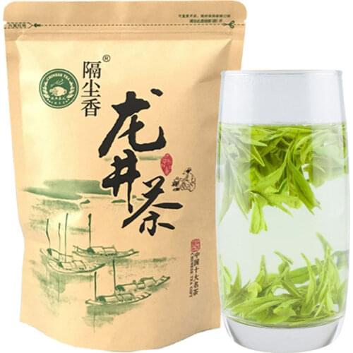 2021 Dragon Well Green Chinese Tea High Mountain Long Jing Green Loose Leaf Tea 250g