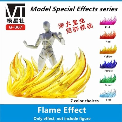 Star Soul Flame Effect for Bandai Saint Seiya Gundam One piece model SX008