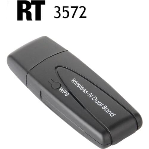 802.11N 300Mbps Dual band Wireless Lan Adapter 5.8Ghz USB Wi-Fi Adapter Ralink RT3572 Chipset For Kali Linux