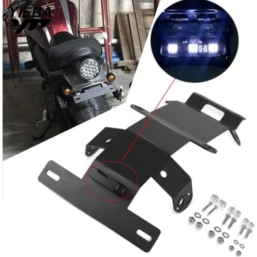 Fender Eliminator kit License Plate Holder Bracket For Yamaha XSR700 XSR 700 2015-2017 2018 2019 2020 2021 Motorcycle Tail Tidy
