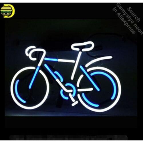 Neon Sign BICYLE Glass Tubes Lamps Neon Bulb Signboard lighted signs custom made neon electronic neon light with metal frame