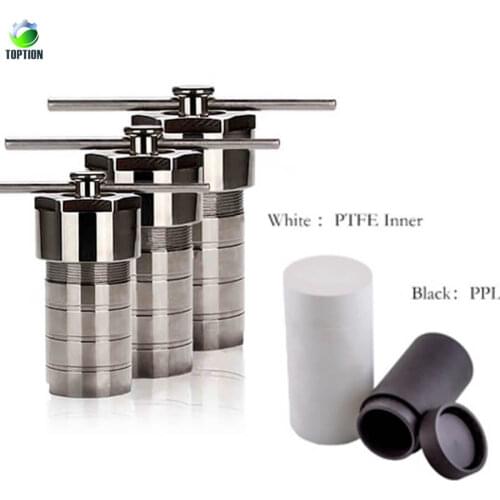 Industrial Autoclave Polytetrafluoroethylene Chamber 150 Ml Hydrothermal Synthesis Reactor 240 Degrees 6mpa