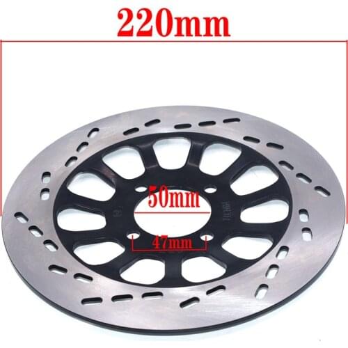 Motorcycle Brake Disc Plate Rotor 220mm For Dirt Pit Bike Motocross Chinese Bike