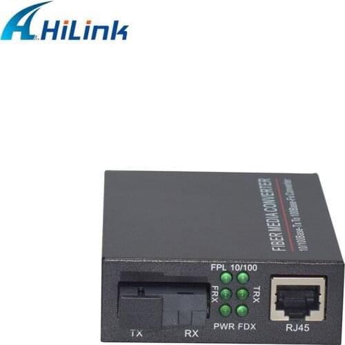 Free shipping! 10/100M Single Fiber Tx1310/Rx1550nm SC AC 220V 20km RJ45 Fiber Media Converter